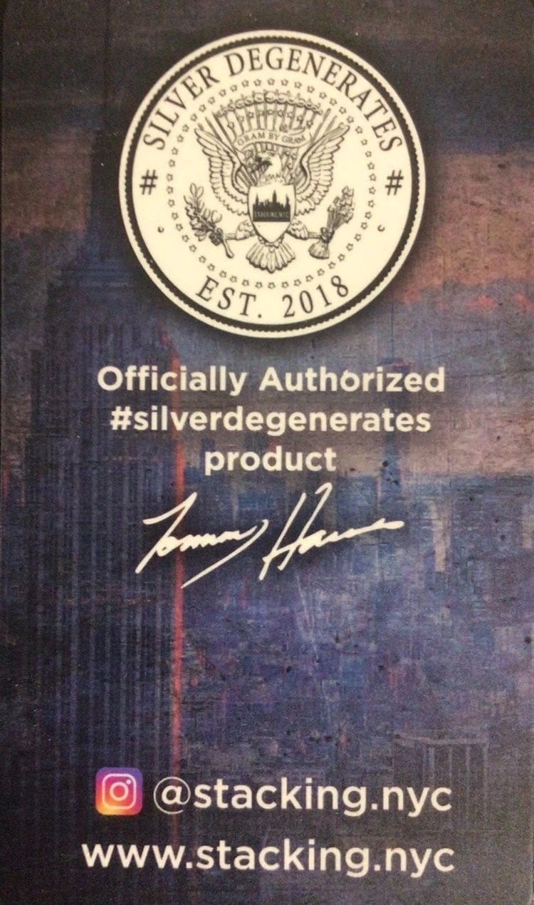 2021 ER MS70 #Silverdegenerates ASE - Image 3