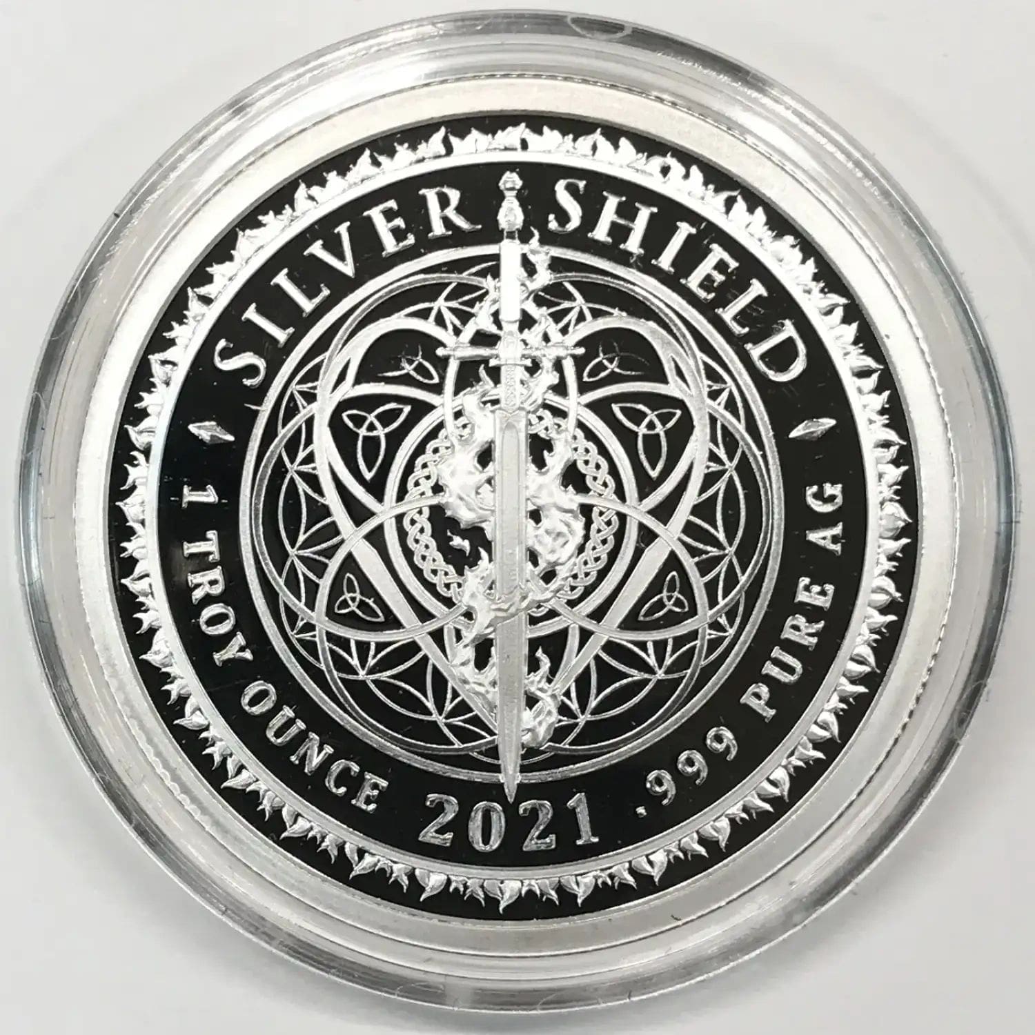 2021 Silver Shield "The Craziest One" 1oz silver coin w/COA and OGP