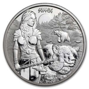 2024 germana mint solveig 1oz silver coin