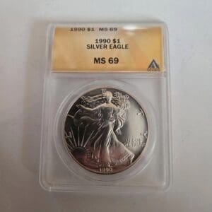 1990 ANACS MS69 ASE