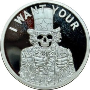 2020 SILVER SHIELD UNCLE FEAR 1 OZ SIVER PROOF
