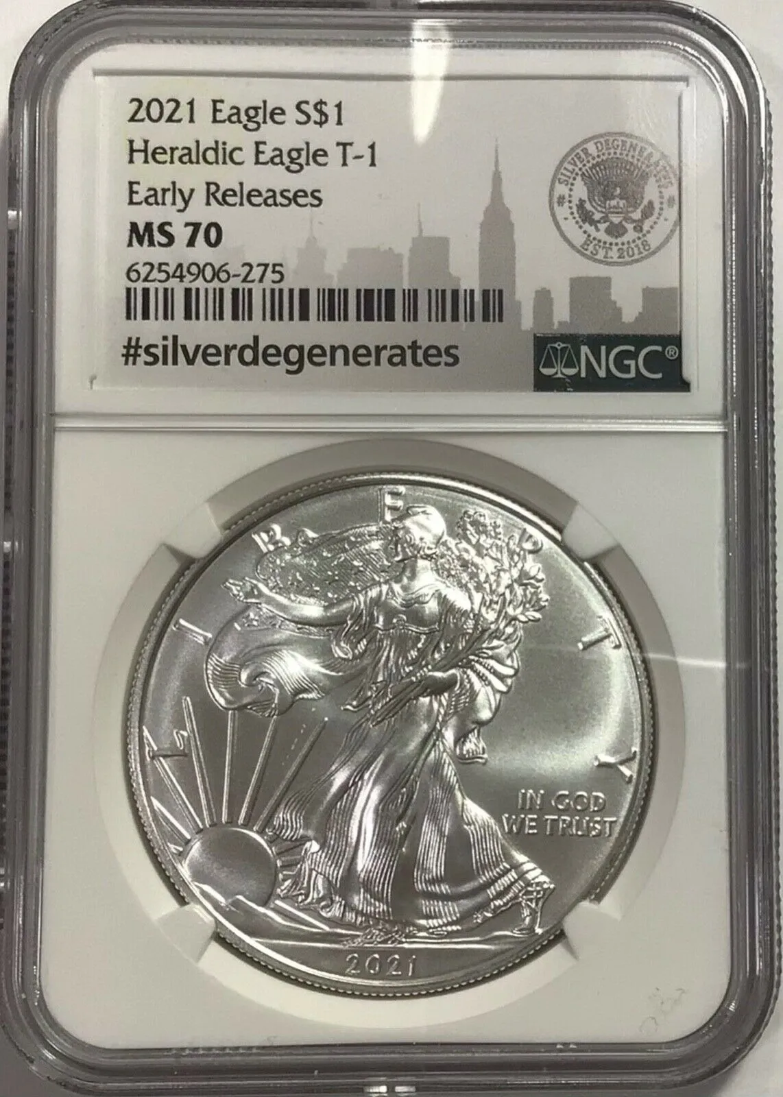 2021 ER MS70 #Silverdegenerates ASE