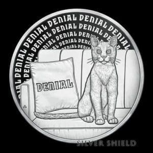 2022 SILVER SHIELD CATASTROPHE DENIAL 1 OZ SIVER PROOF