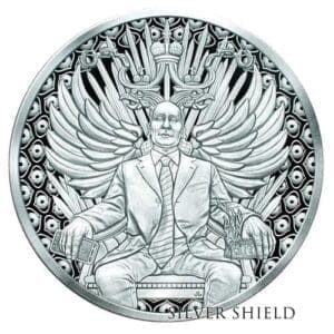 2021 SILVER SHIELD COSMIC PUTIN 1 OZ SIVER PROOF