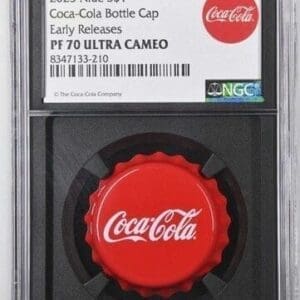 2025 Niue Coca-Cola Bottle Cap Early Releases NGC PF70 ULTRA CAMEO