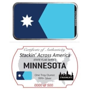 Stacking Across America Flag Series - Minnesota