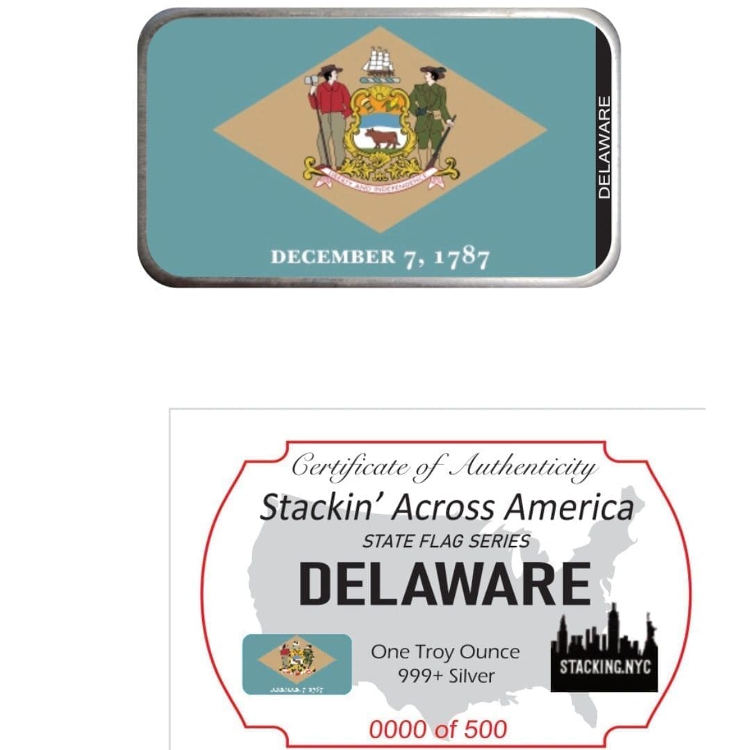 Stacking Across America Flag Series - Delaware