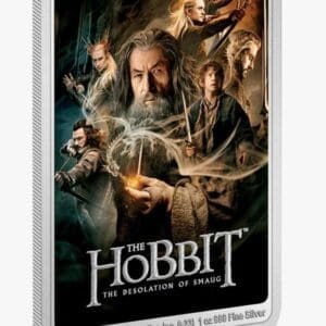 2023 The Hobbit The desolation of Smaug 1 oz Silver Coin
