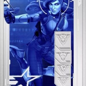 2024 Niue Hasbro G.I. Joe Scarlett 1 oz Silver Colorized Coin