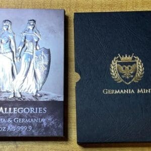 The Allegories 2 oz Polonia & Germania Silver