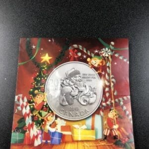 2013 CANADA $20 SANTA CLAUS SILVER COIN