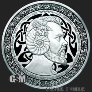 2023 SILVER SHIELD THE FOUNDER 1 OZ SIVER PROOF