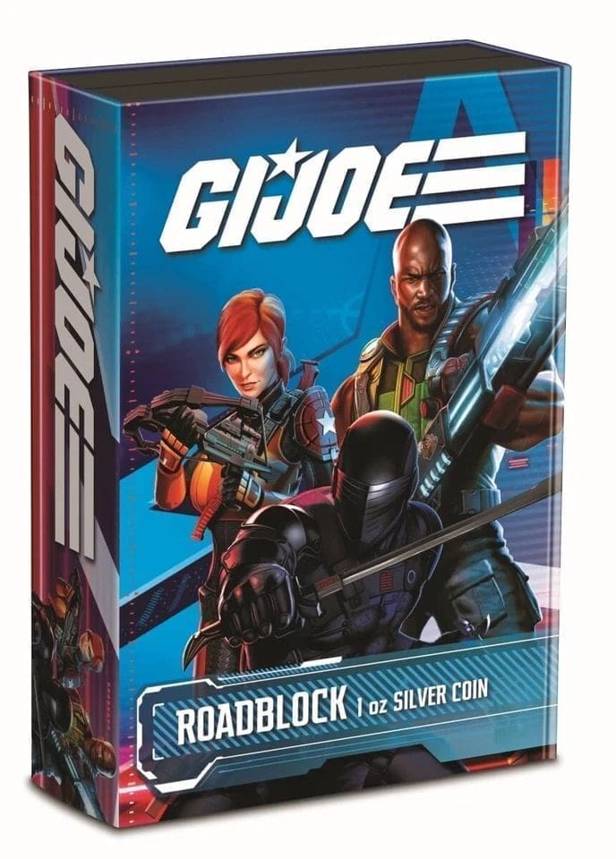 2024 Niue G.I. Joe Roadblock 1 oz Silver colorized Coin - Image 3