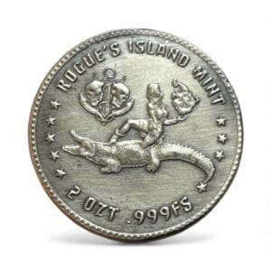 Voodoo on the Bayou 2 oz Hand Poured Pressed Silver Round