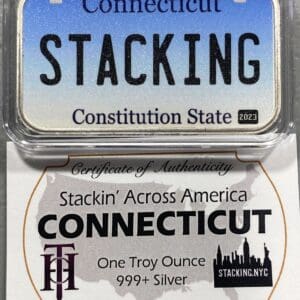 Connecticut SAA 1z Silver Bar