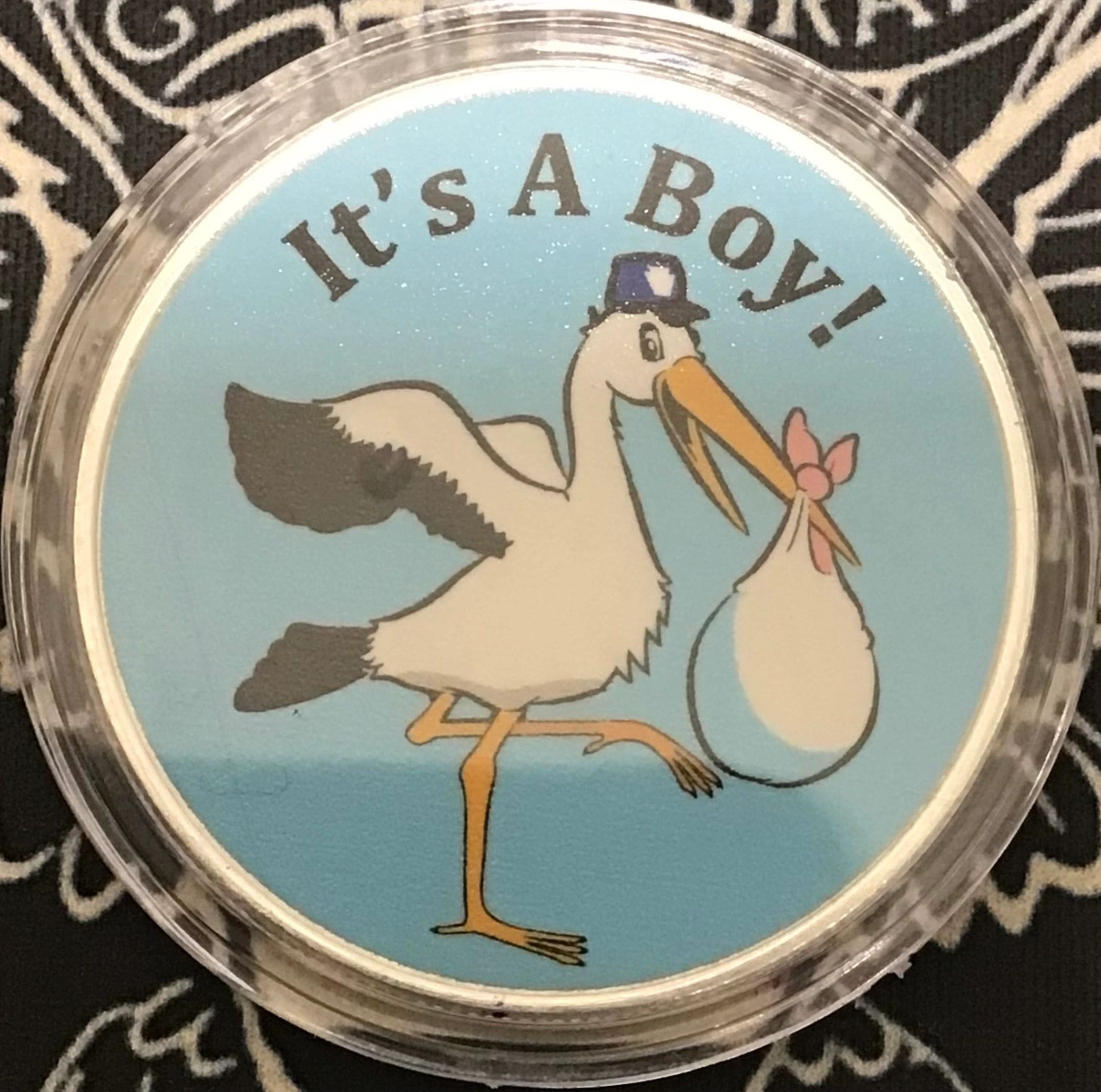 It's a Boy! 1oz silver round